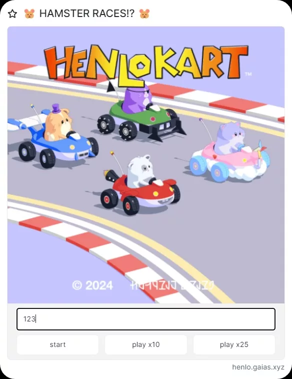 Henlo Kart