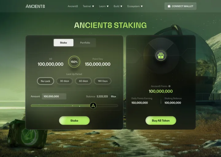 Ancient8 Staking