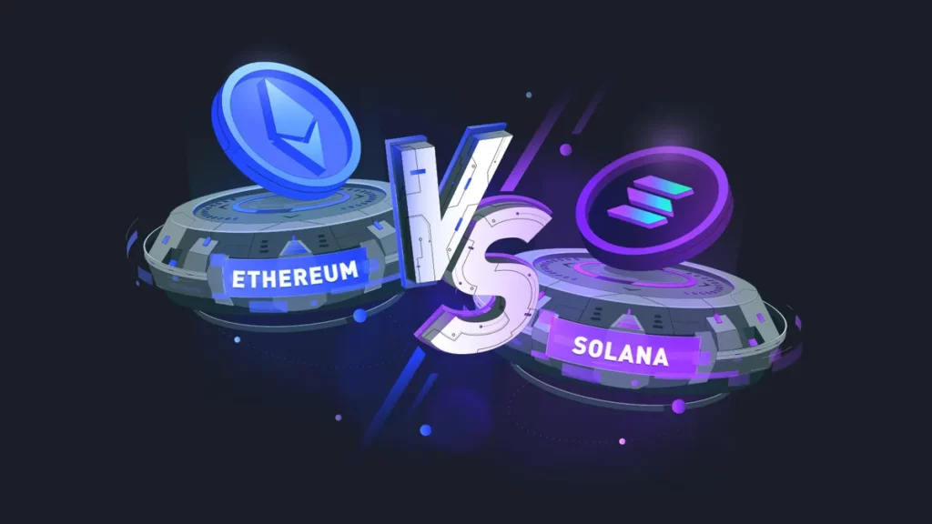 Solana frente a Ethereum